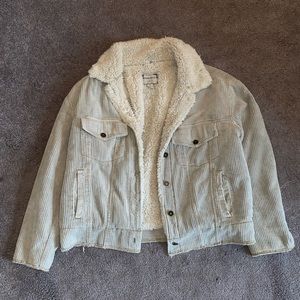 Sherpa Lined Corduroy Jacket